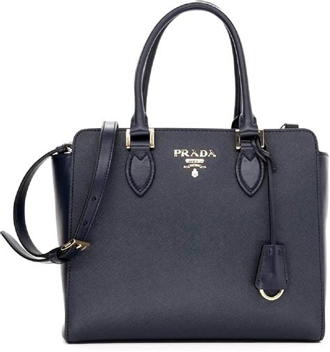 prada navy handbag|prada leather handbags.